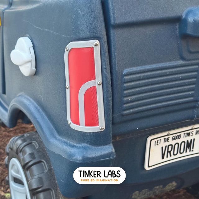 Cozy Truck Tail Light Sticker Replacement Set of 2